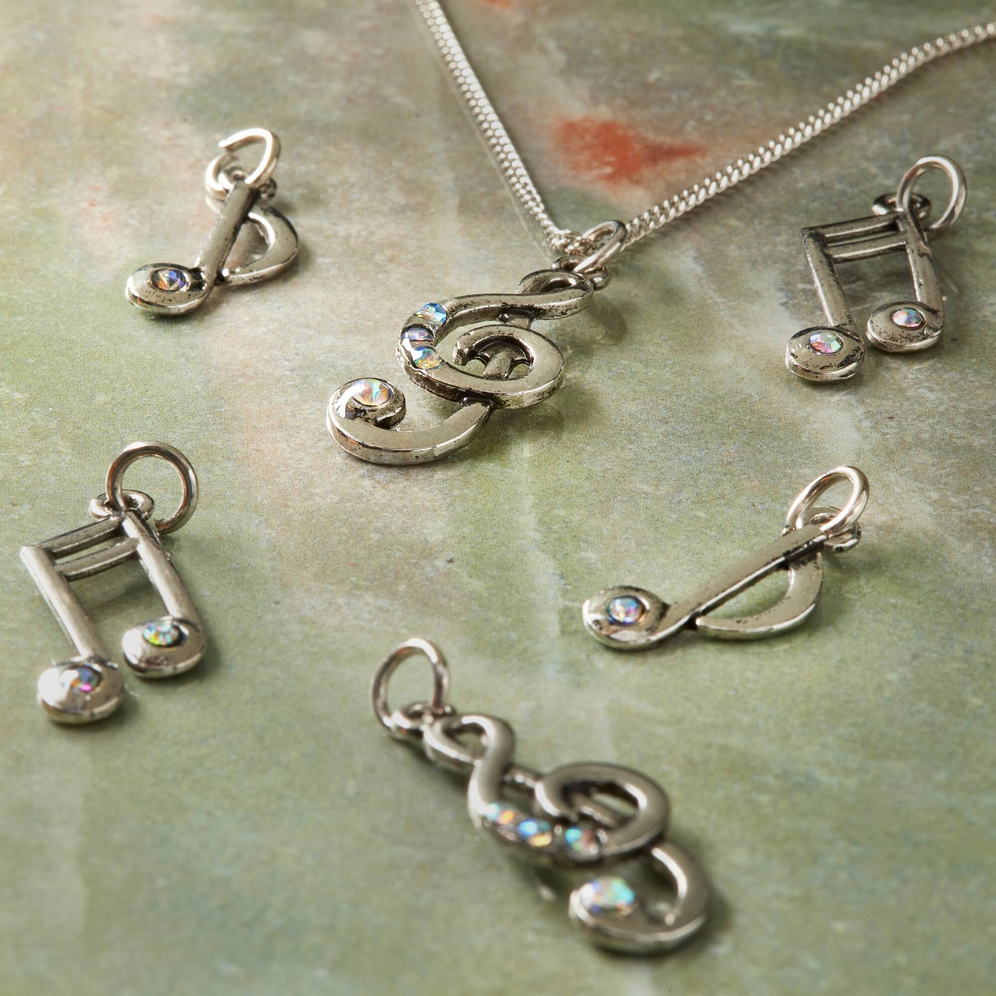 Music Note Charm Set by Bead Landing™